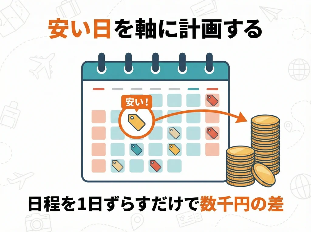 スタジオパス価格カレンダー