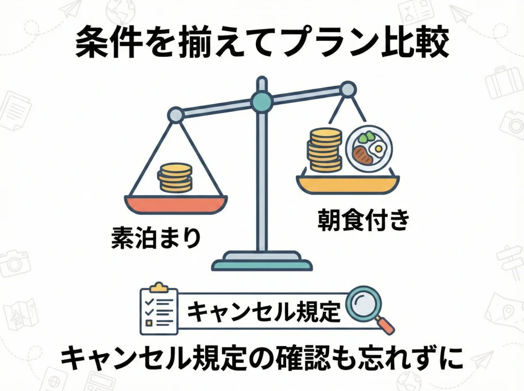 じゃらんで最安値チェック
