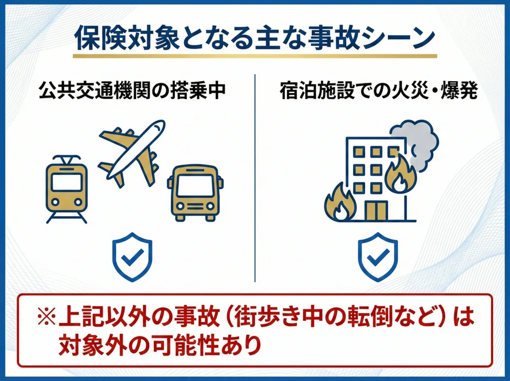 公共交通と宿泊施設火災