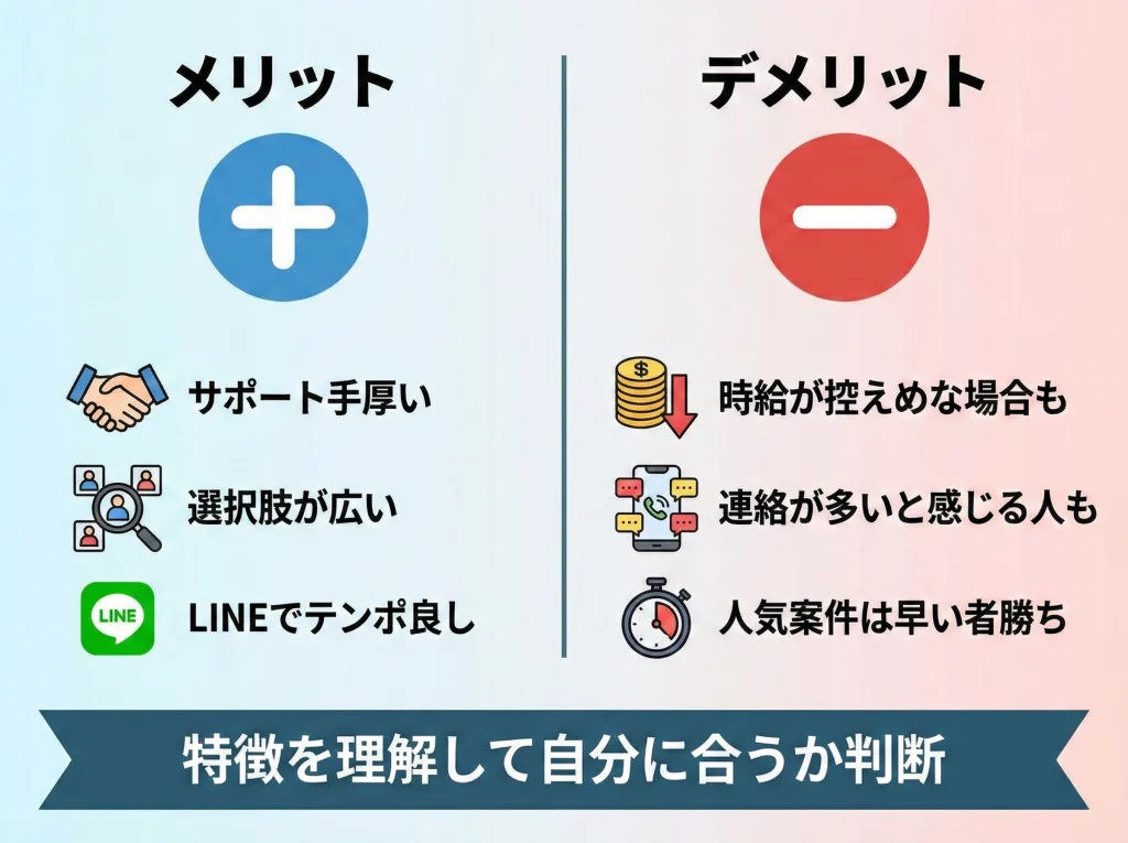 メリット・デメリット