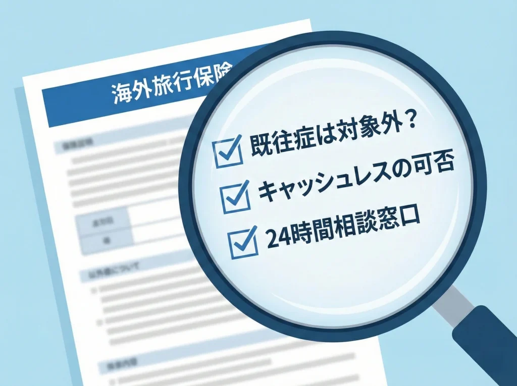 海外旅行保険と薬代補償