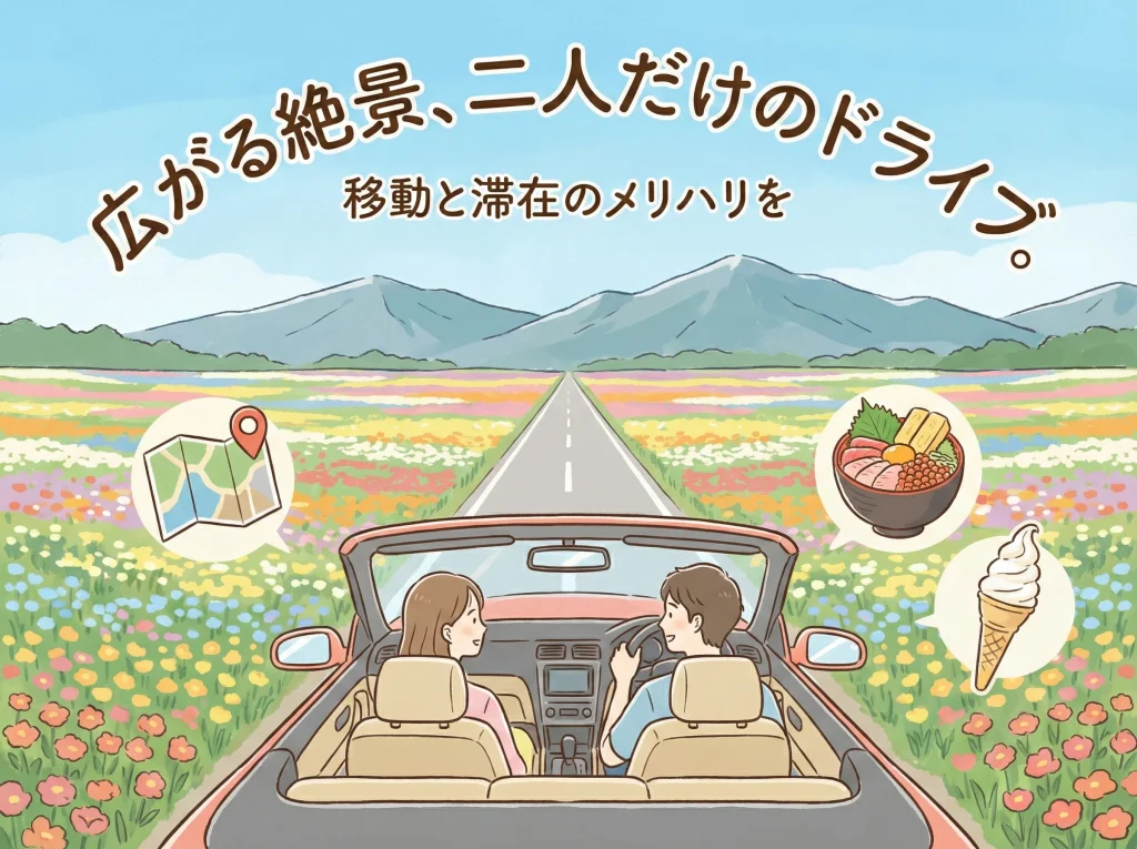 北海道周遊とレンタカー