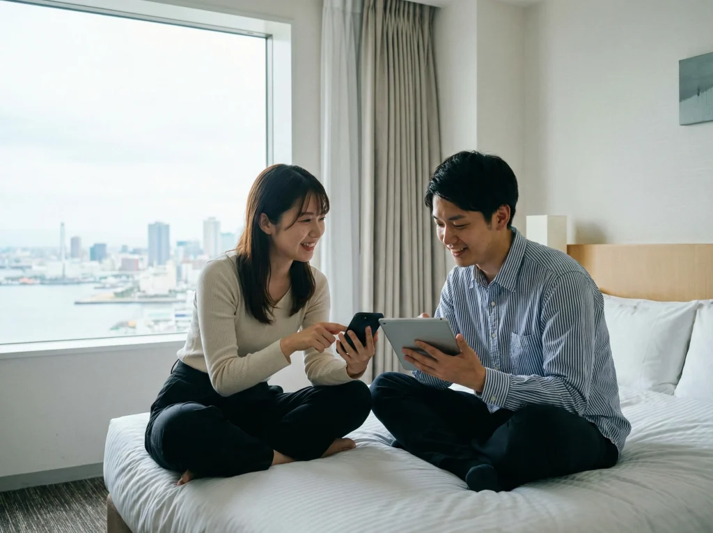 ユニバ旅行を格安にする宿泊術