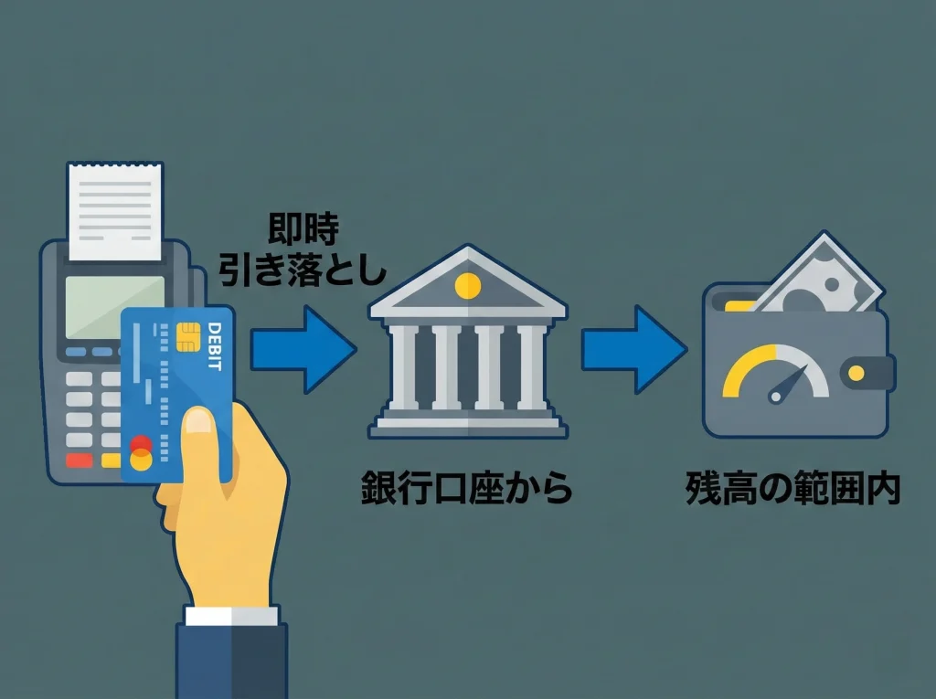 デビットカード即時決済の仕組み