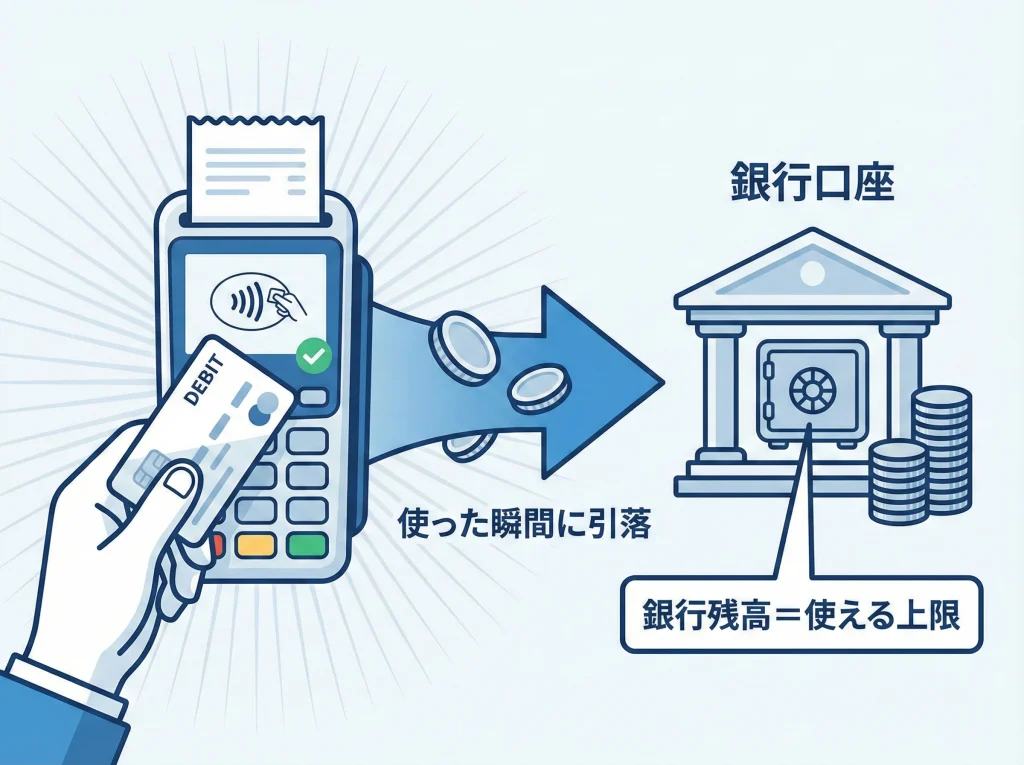 デビットカード即時決済
