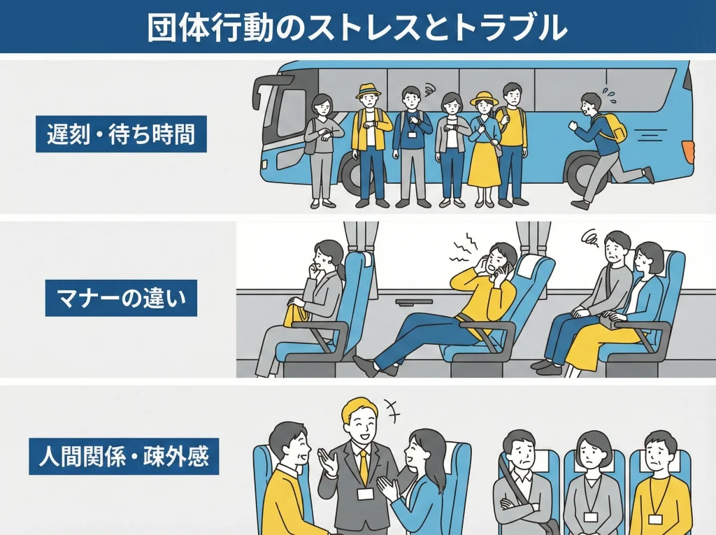 口コミで多い参加者トラブル