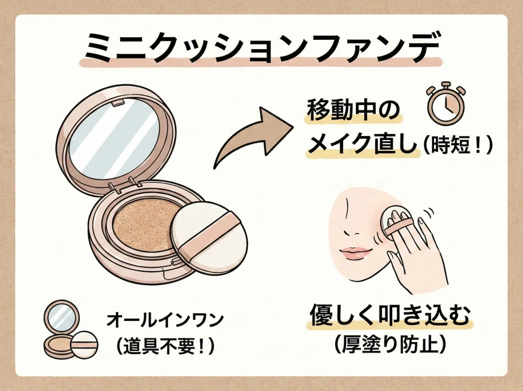 ミニクッションファンデーション