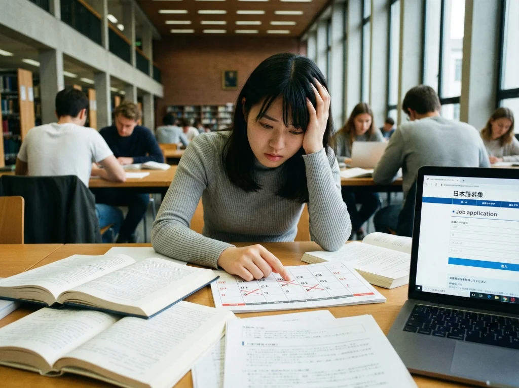 留学と就活がかぶる原因と整理
