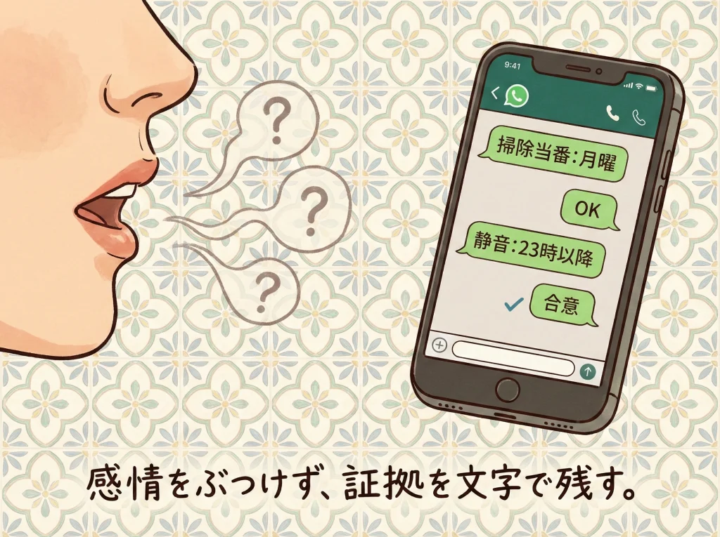 シェアアパート同居人トラブル