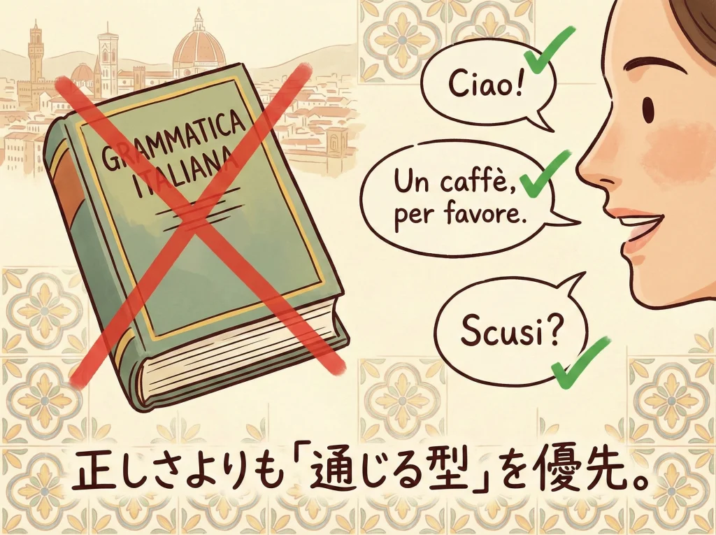 イタリア語の言葉の壁