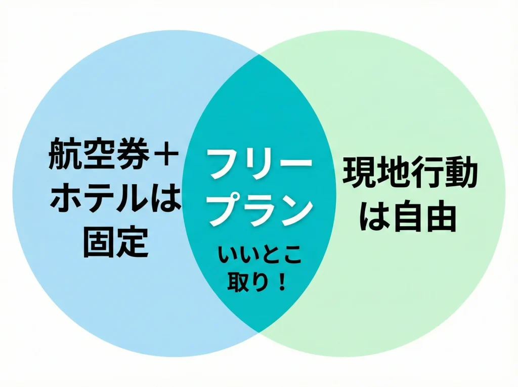 フリープランで自由度確保