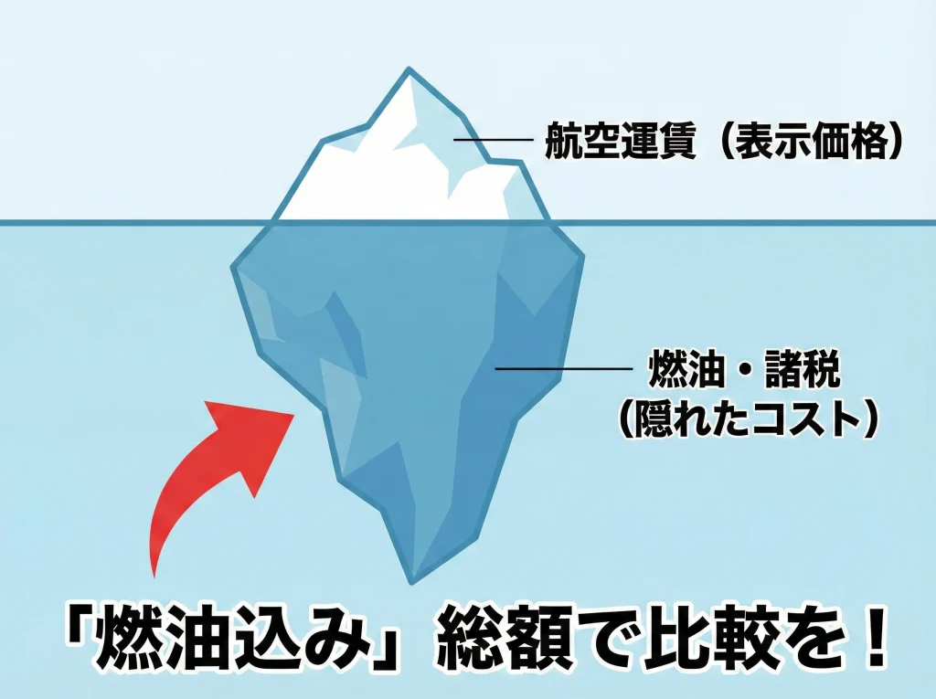 燃油サーチャージの罠