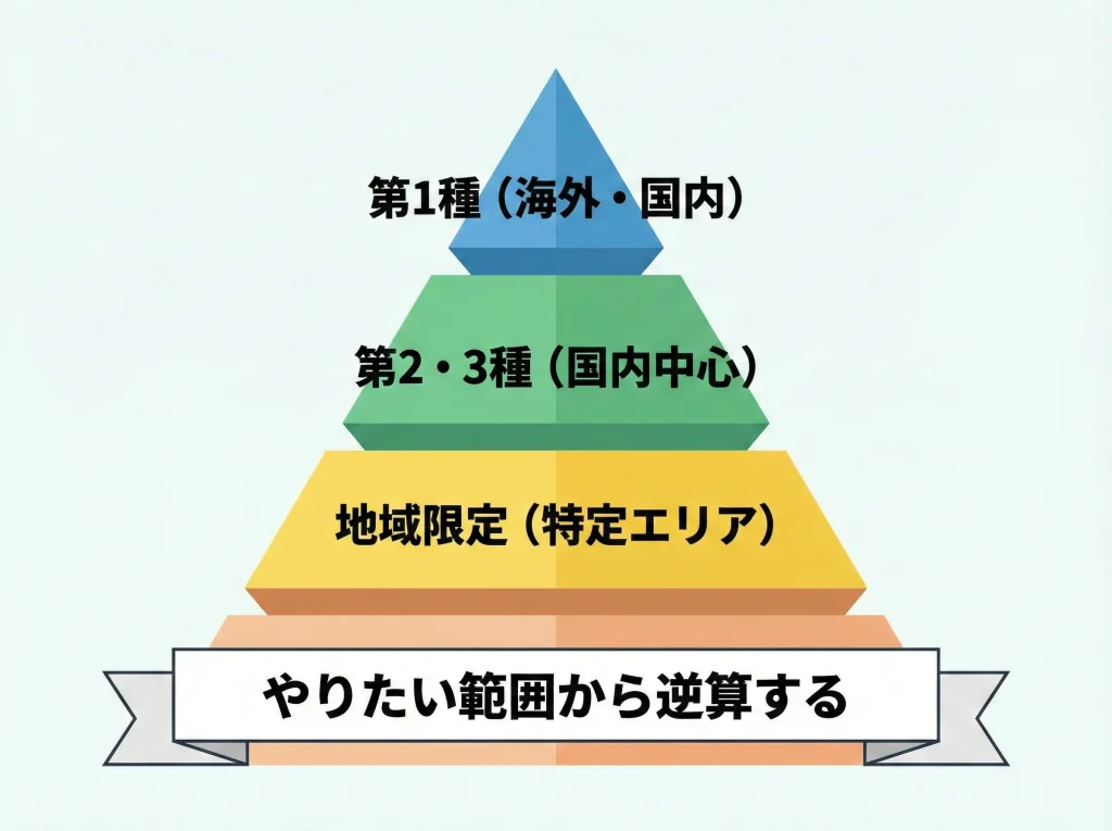 旅行業登録の種類と要件