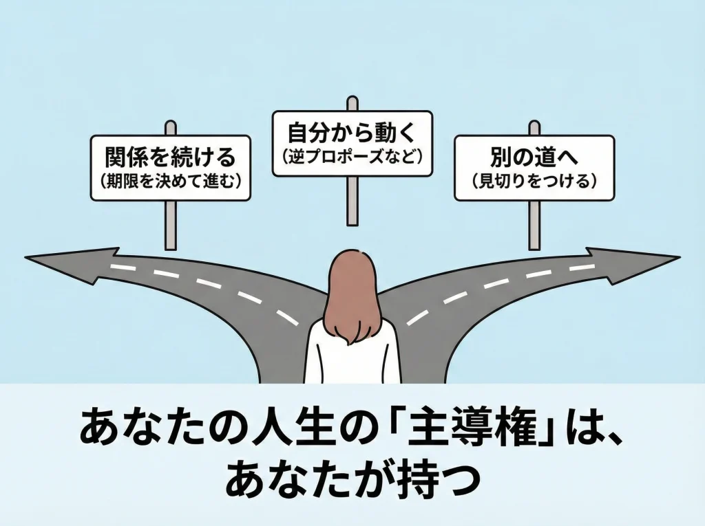 旅行でプロポーズされなかった後の選択