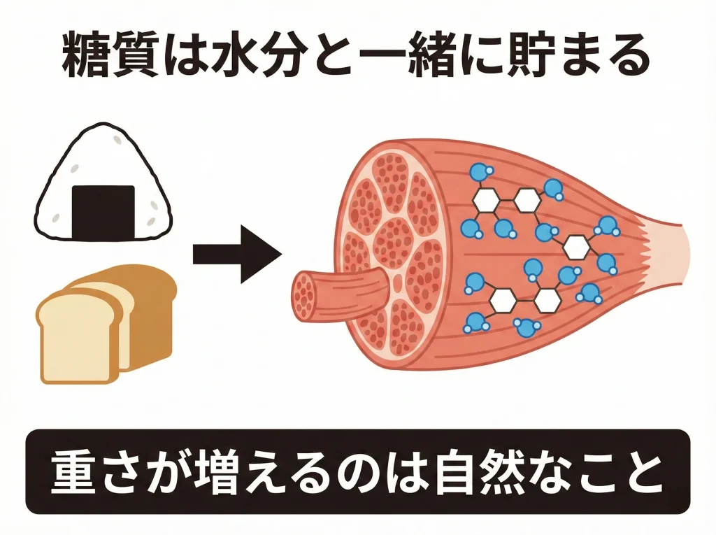 糖質とグリコーゲン貯蔵