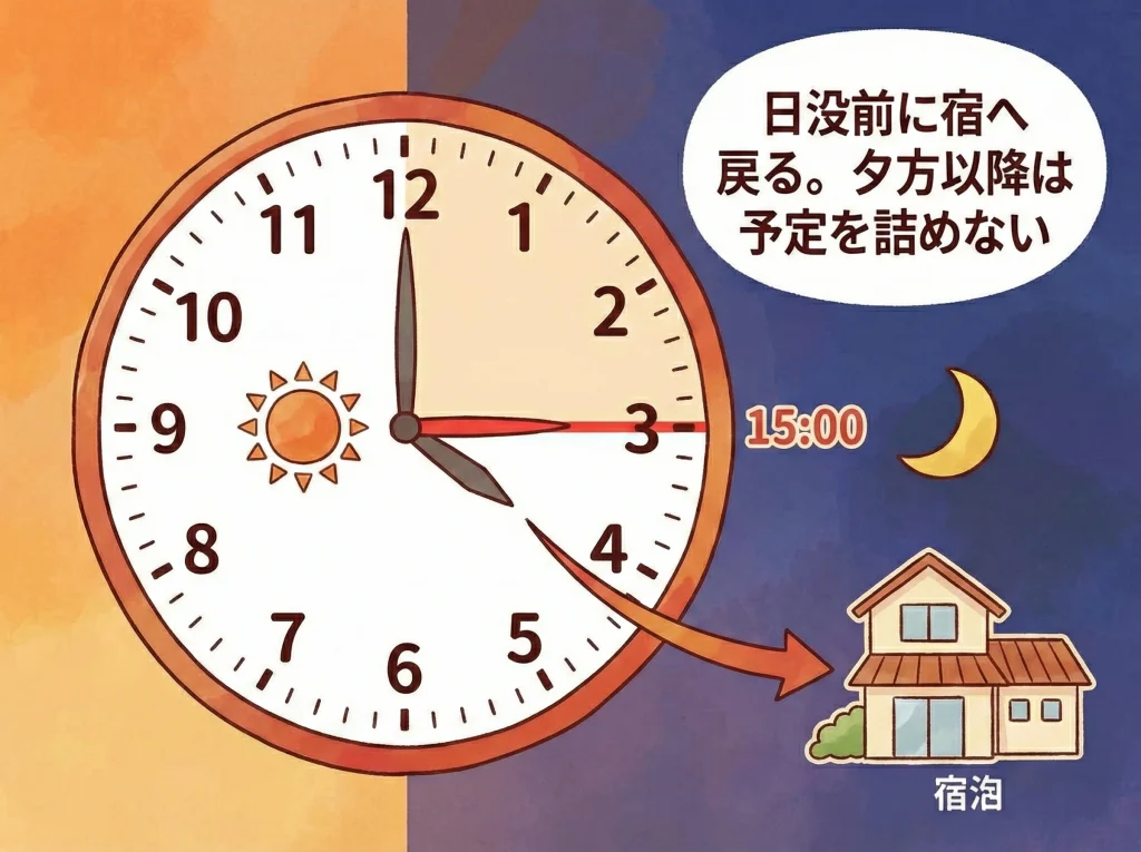 1泊2日と2泊3日プラン