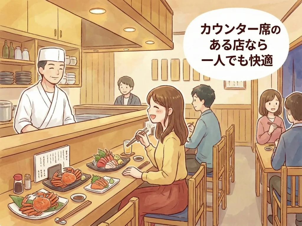 旬グルメとカニ解禁