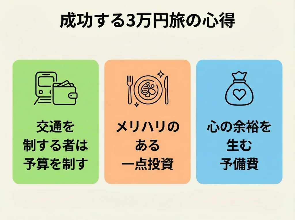 3万円以内旅行の交通費込み総まとめ