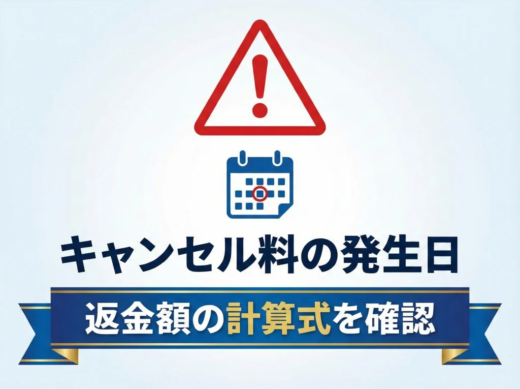 キャンセル料・違約金