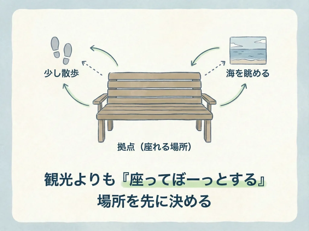ぼーっとできる場所の選び方