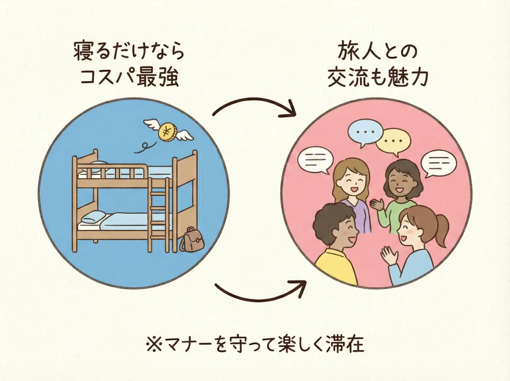 ゲストハウス・ホステル格安