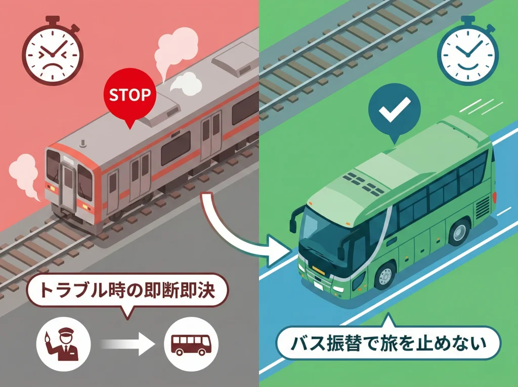 ストライキ遅延のリカバリー