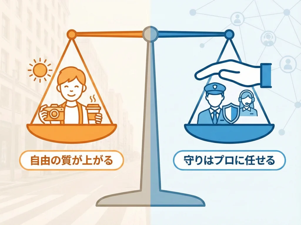 一人旅でも安心できる理由