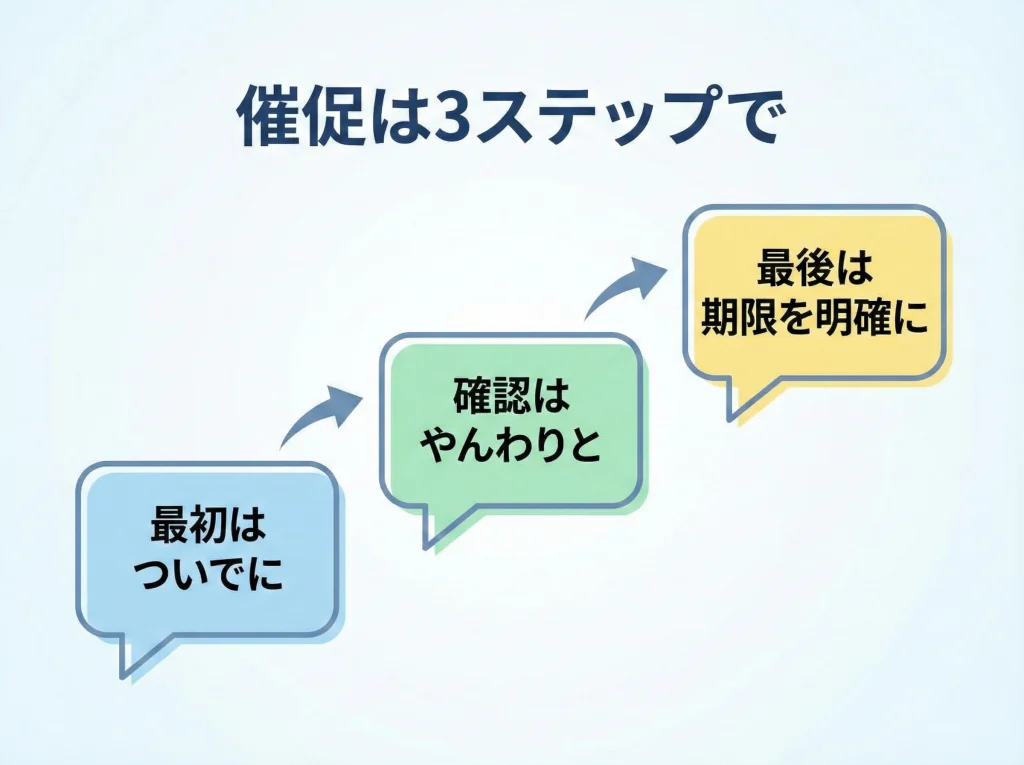 精算遅れの催促LINE術