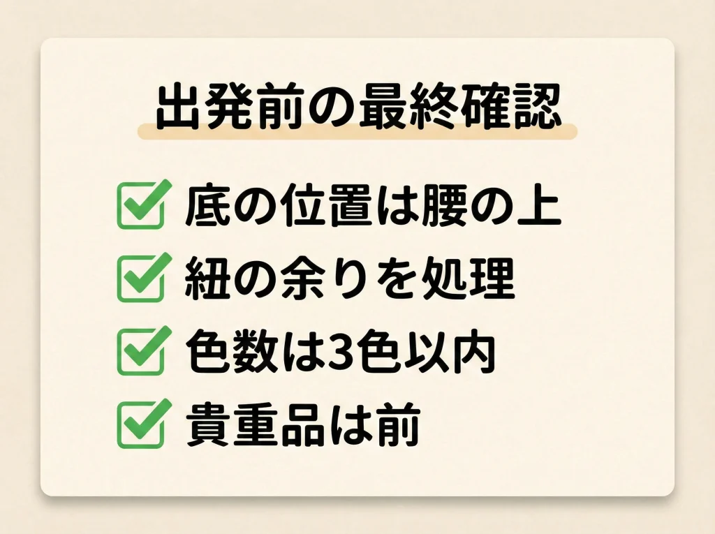 【まとめ】旅行リュックがダサいをおしゃれに