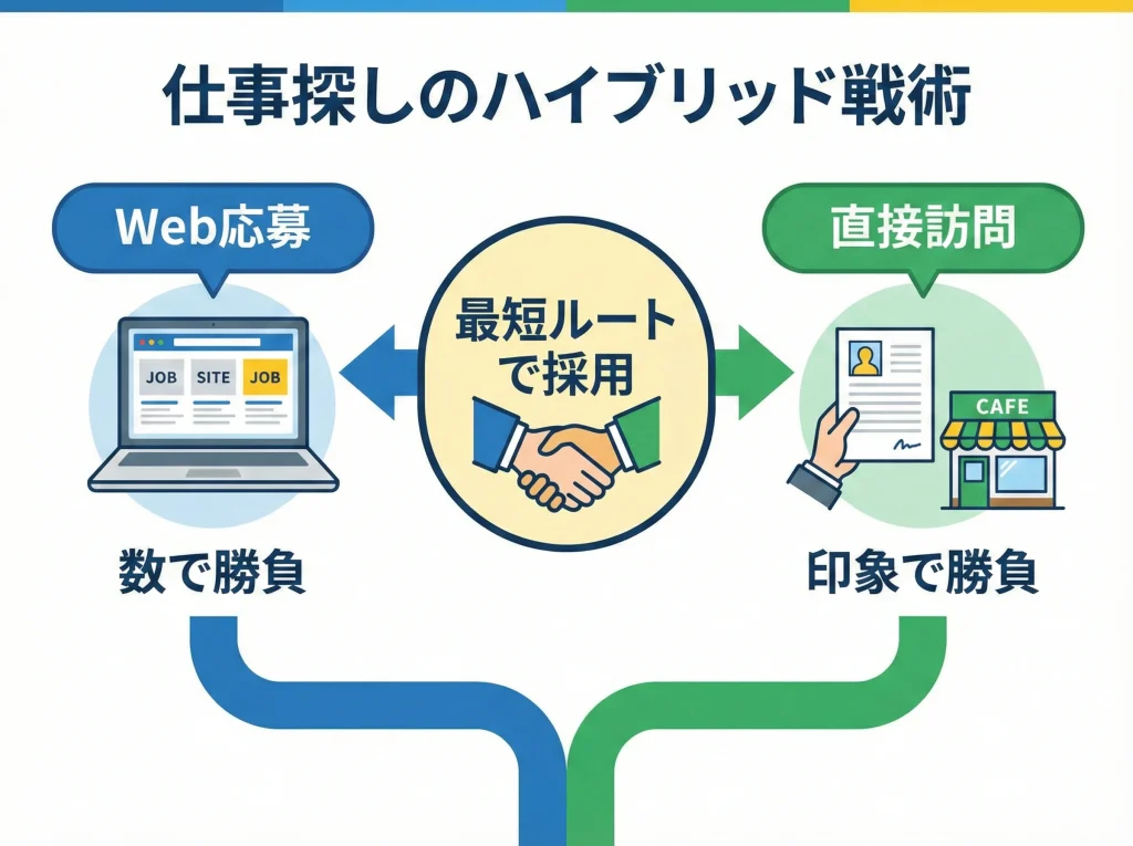 履歴書CVと求人サイト活用