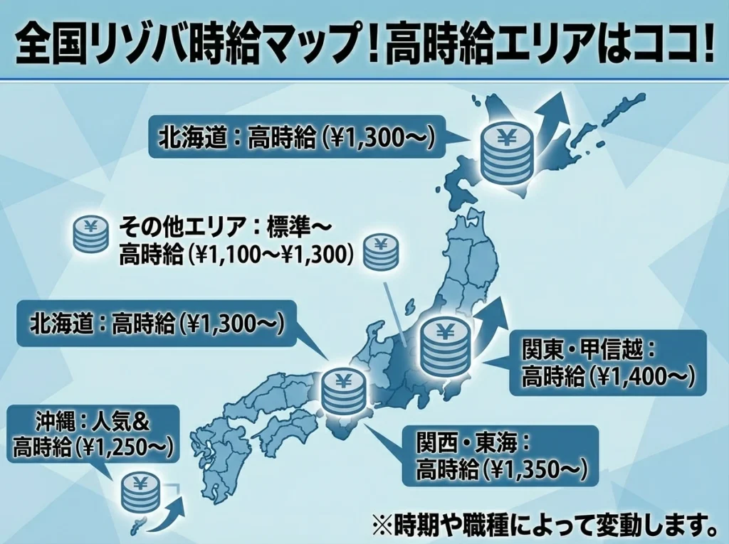 時給相場と高時給化
