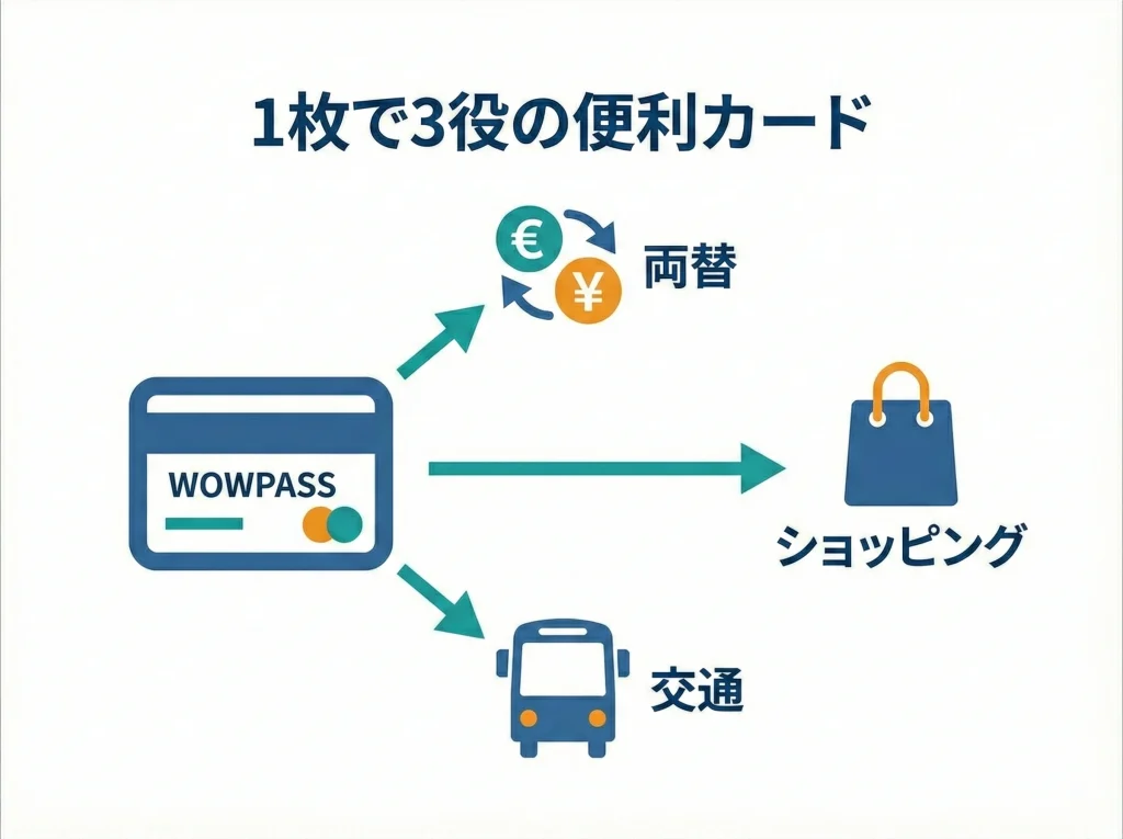 WOWPASSの作り方と使い方