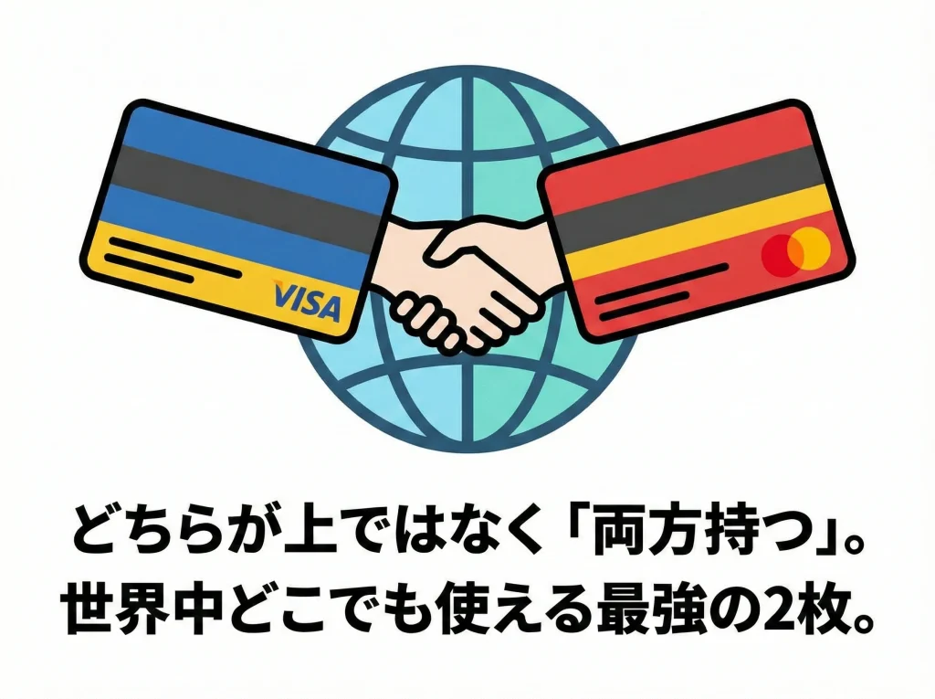 VisaとMastercardの比較