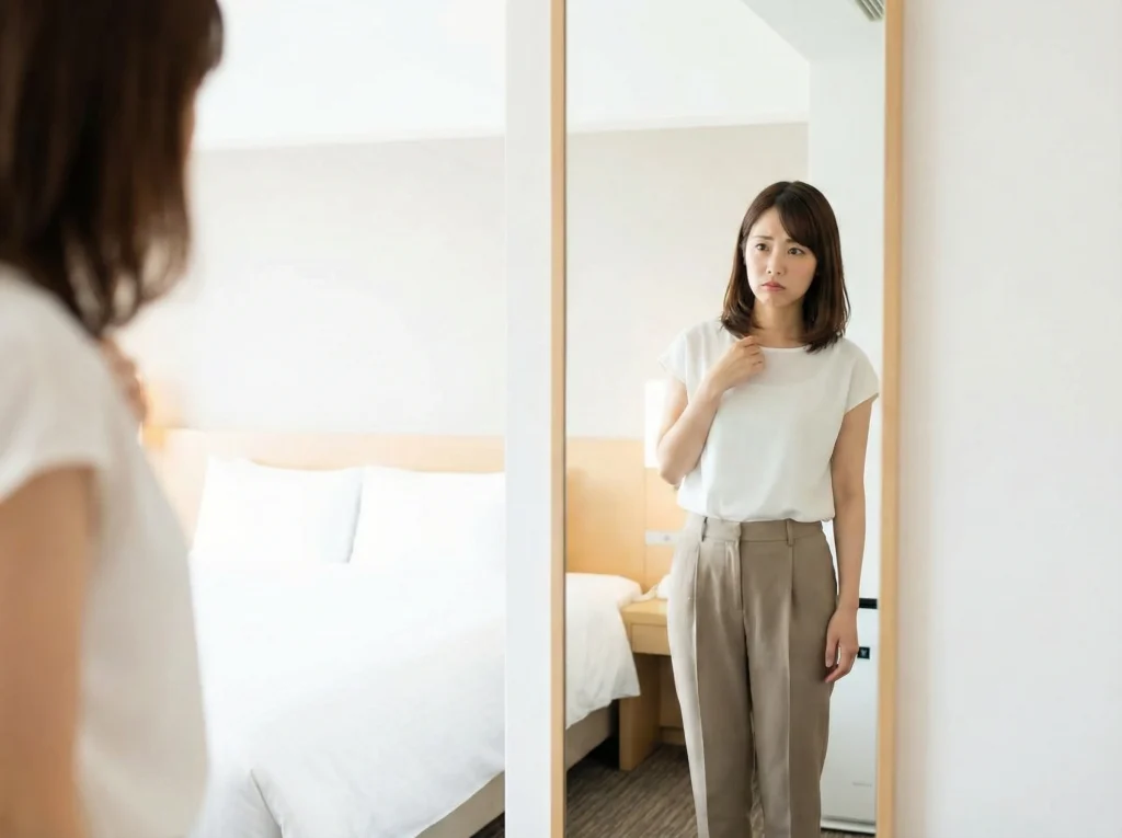 一泊旅行で同じ服は恥ずかしい？