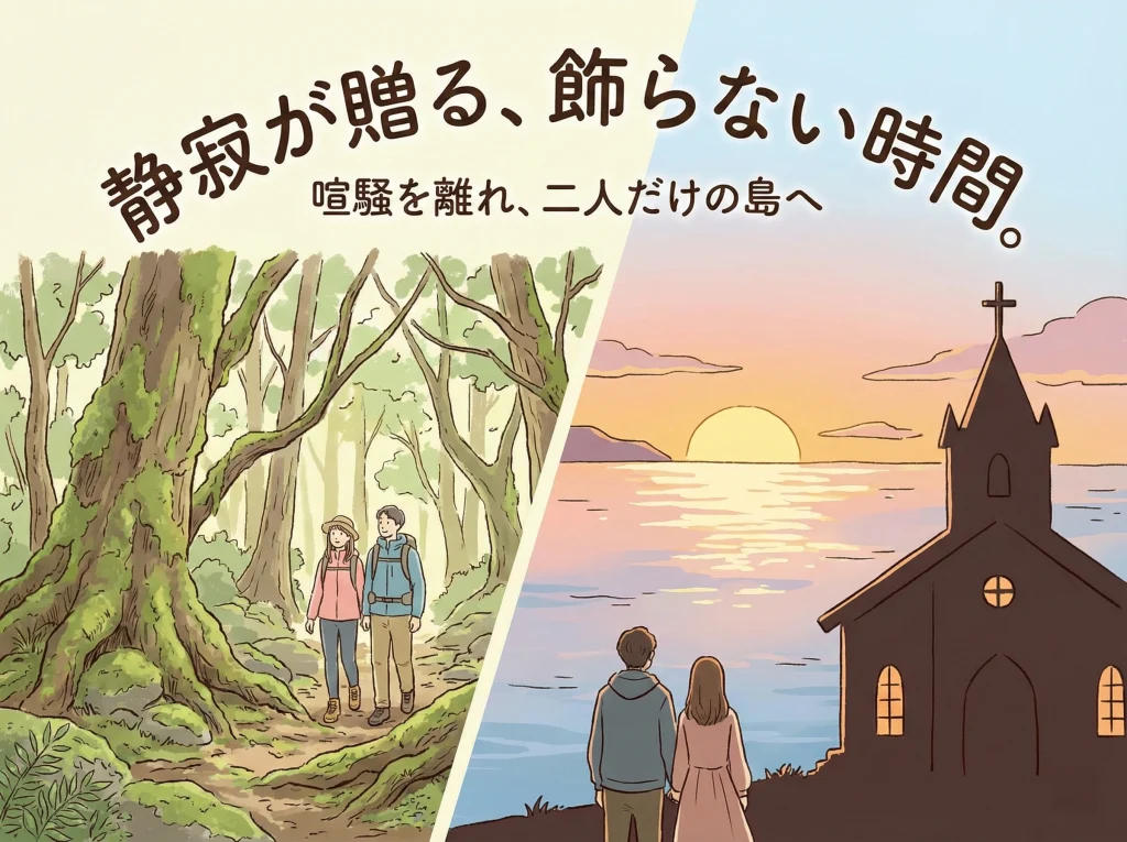 穴場は屋久島・五島列島