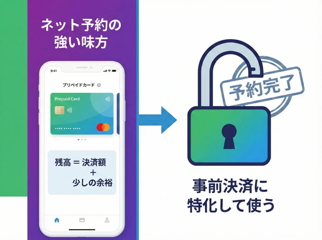 バンドルカードで事前決済