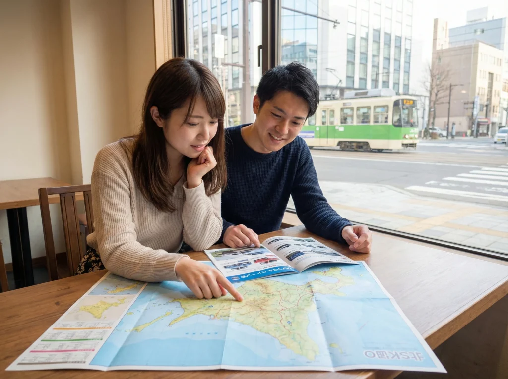 北海道旅行でレンタカーいるか判断