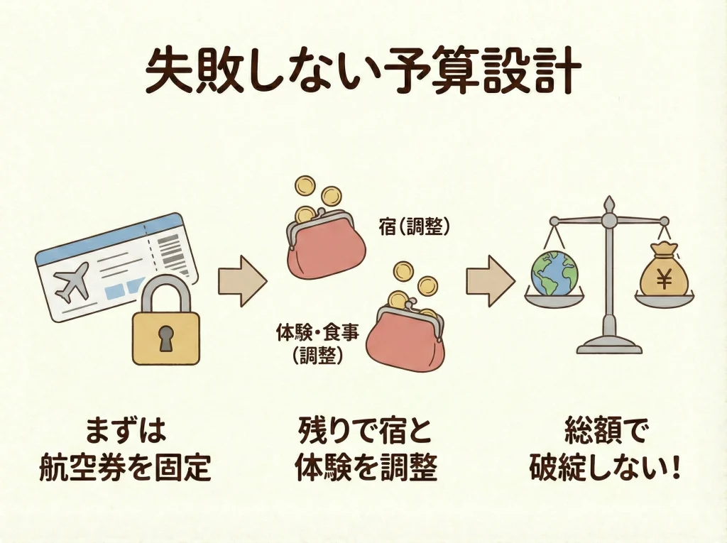 円安と物価高の海外予算