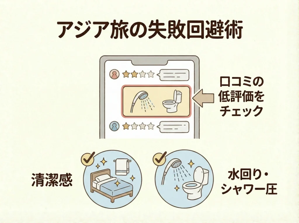 東南アジアの格安ホテル相場