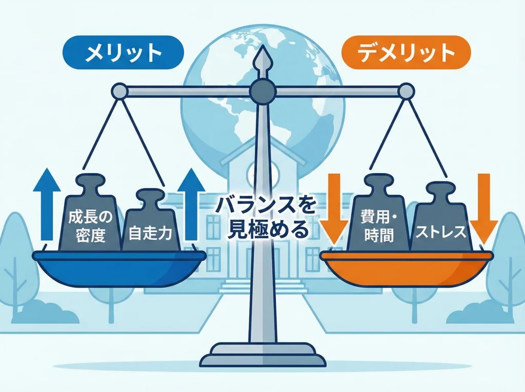 留学メリット・デメリット