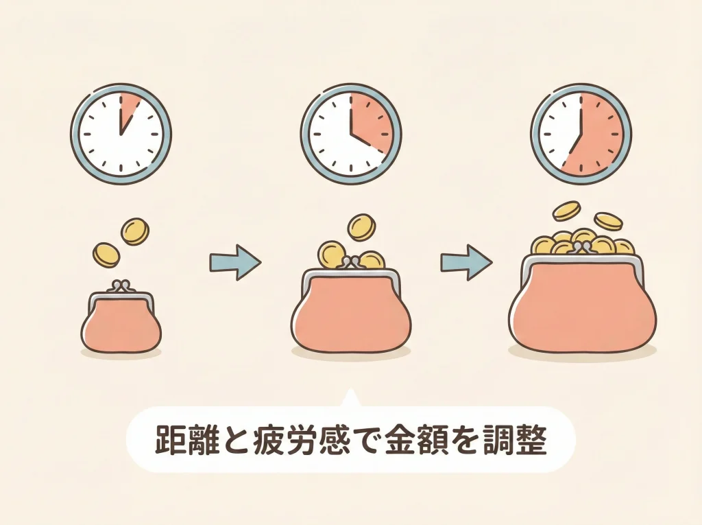 運転のお礼相場はいくら