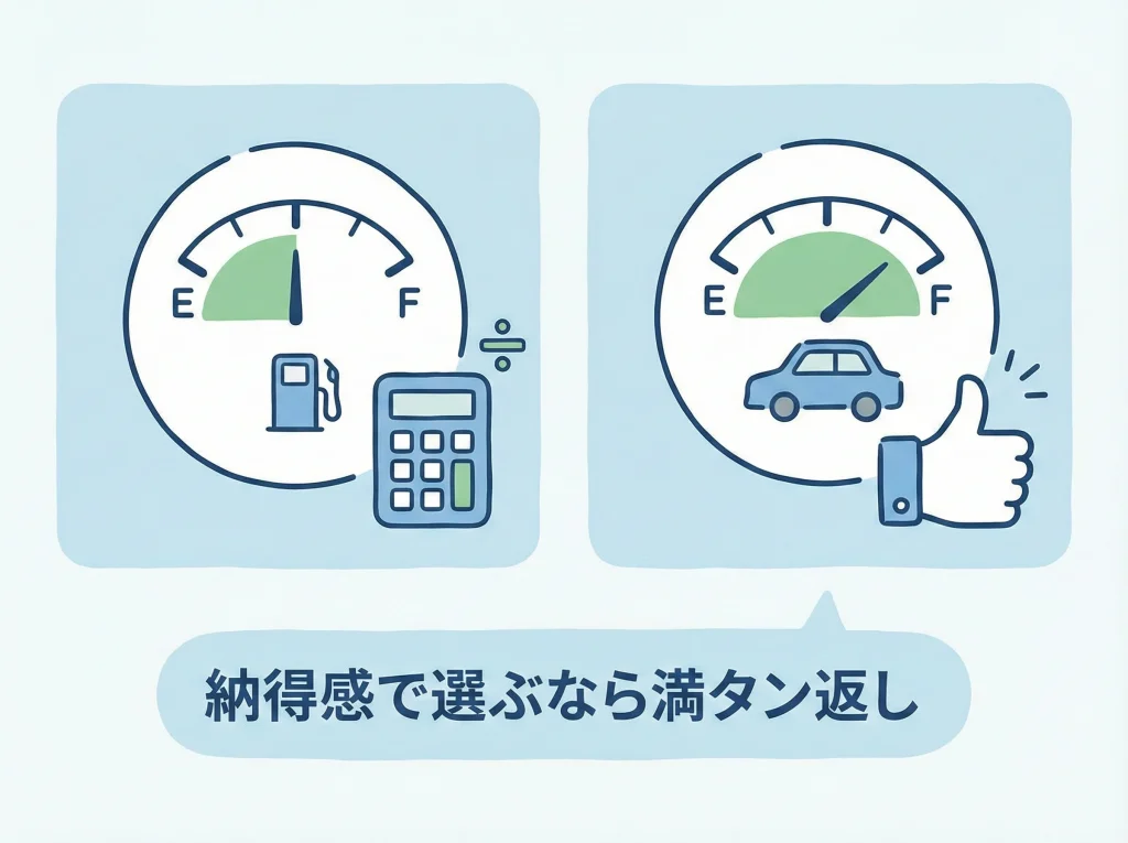ガソリン代の割り勘方法