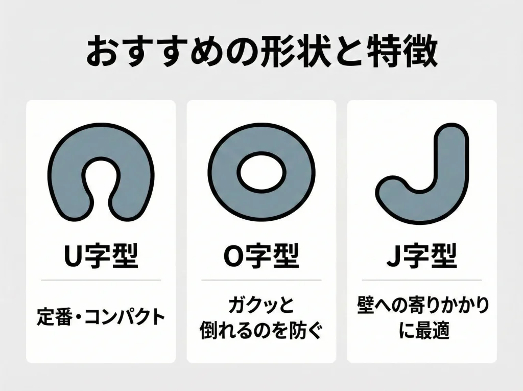 ネックピローおすすめの種類