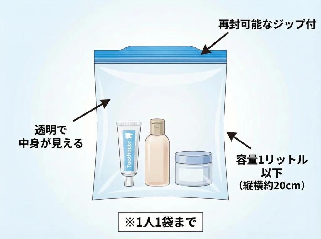 ジップロック透明袋の規定