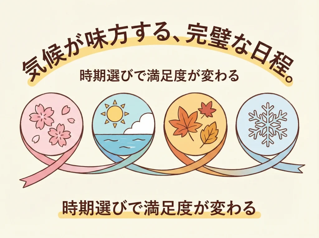 ベストシーズンと時期