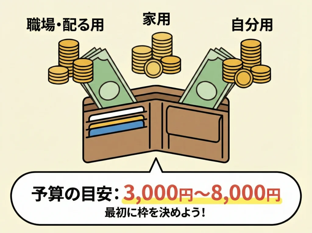 お土産代の平均と上限