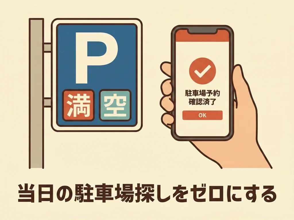 駐車場予約と上限料金