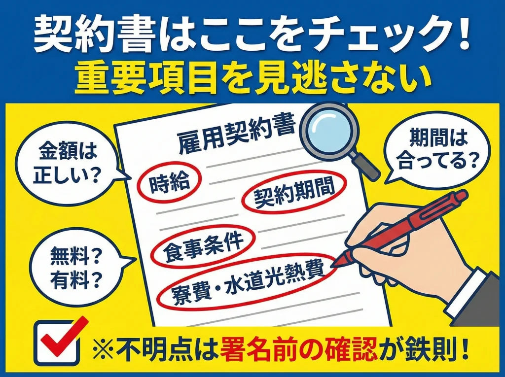 契約書チェック項目