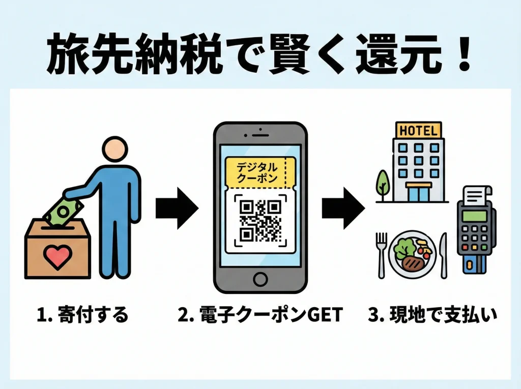 旅先納税で予算を圧縮