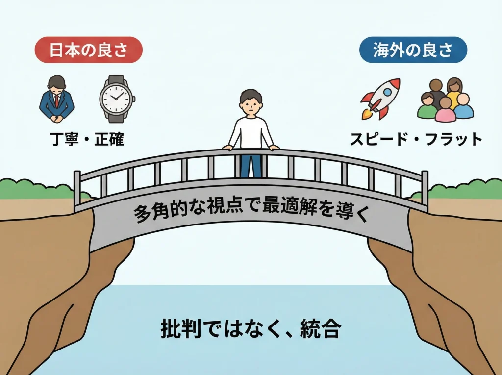 海外では発言は出羽守に注意